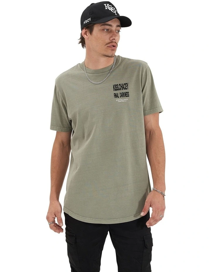 Shroudbound Dual Curved Tee in Pigment Shadow