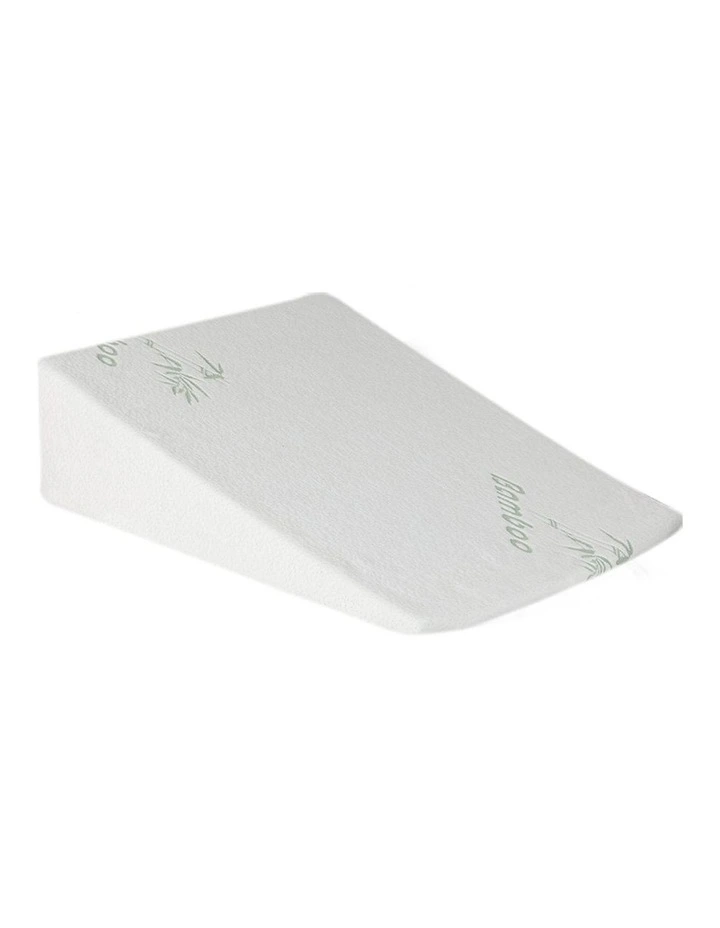 Bedding Wedge Pillow 19cm in White