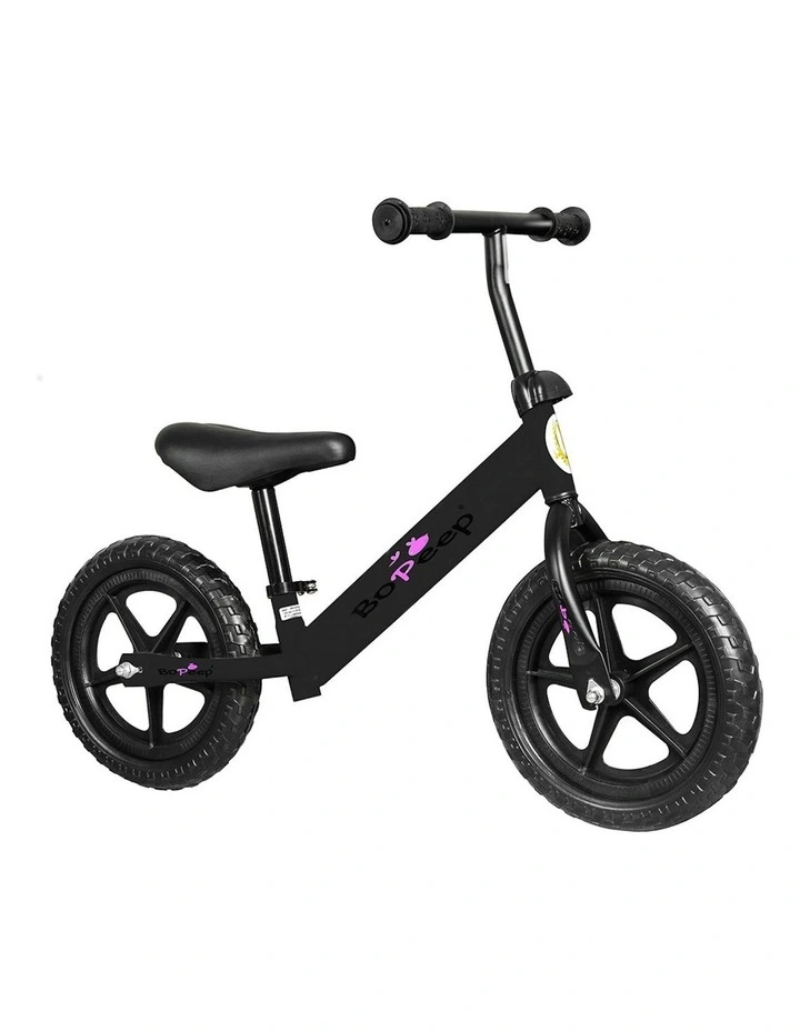 Ride On Balance Bike in Black