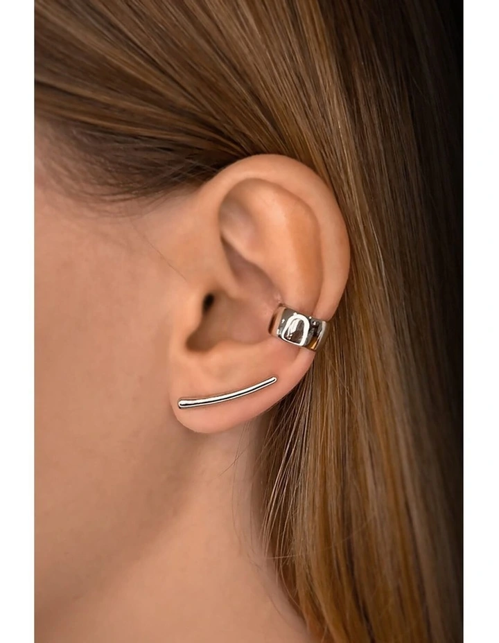 Alchemy Ear Climber in Silver