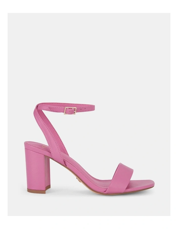Martinez Strappy Heels in Candy