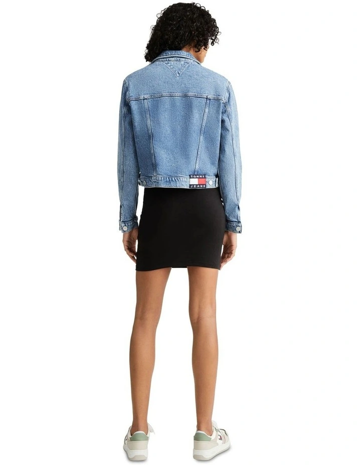 Izzie Slim Denim Jacket in Blue