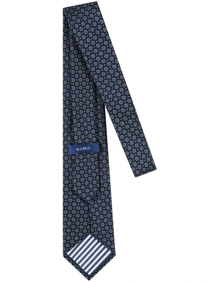 Tynan Tie in Navy Sky