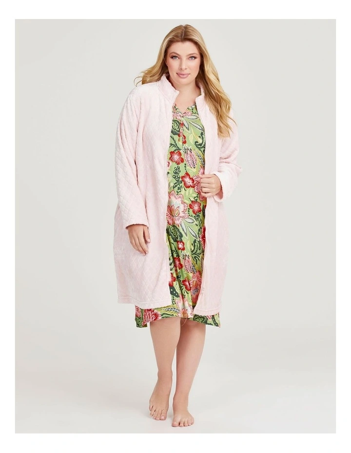 Dream Weaver Dressing Gown in Peachy Pink