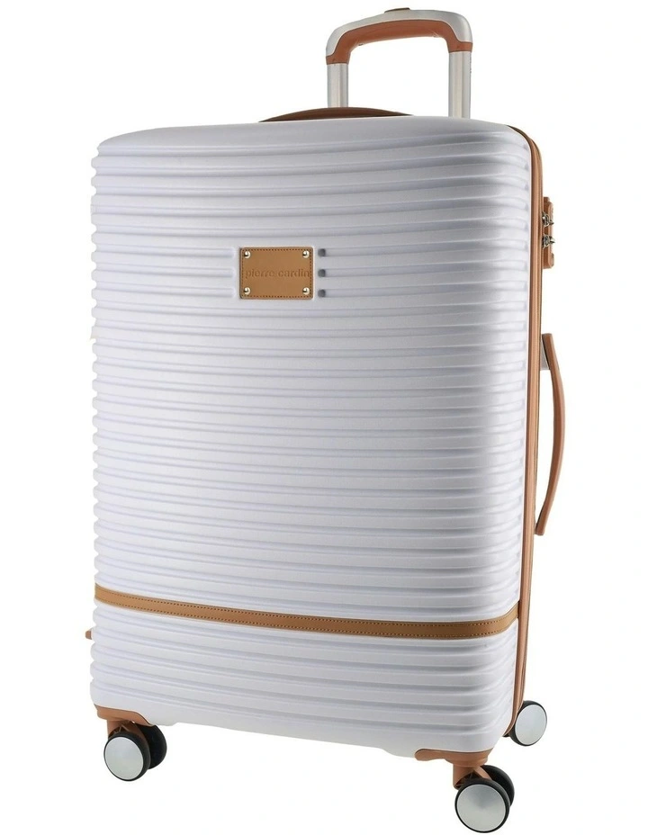 Classique Medium 70cm Hard Shell Suitcase in White