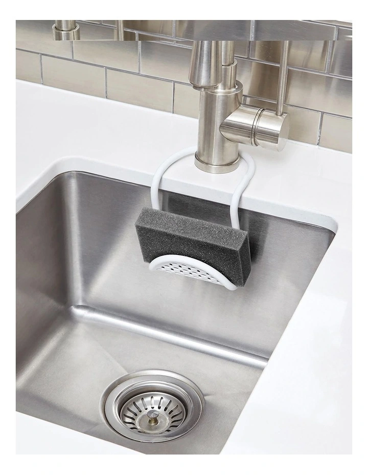 Sling Flexible Sink 26x11x1cm in Caddy White