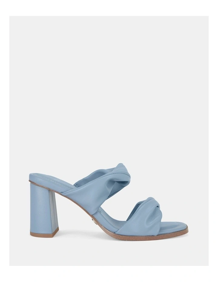 Lesia Heels in Soft Blue