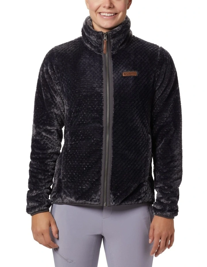 Fire Side II Sherpa Full Zip Fleece in Shark