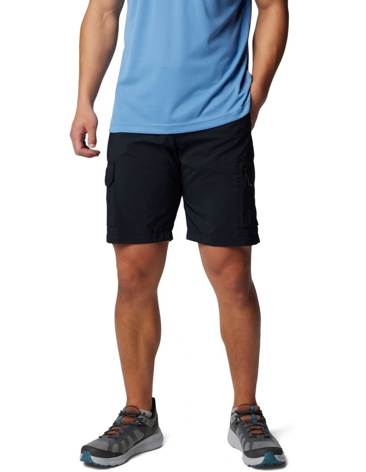 Silver Ridge Utility Cargo Shorts in Black