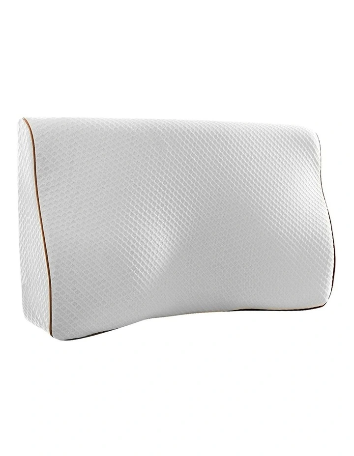 Memory Foam Contour Pillow in Grey