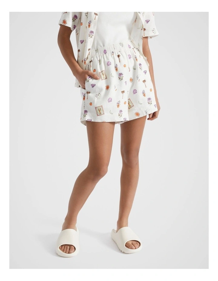 Soleil Short in White
