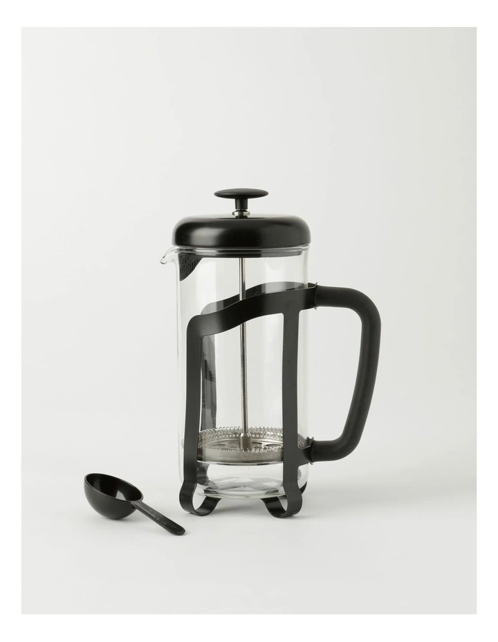 Coffee Press with Scoop 1000ml in Black
