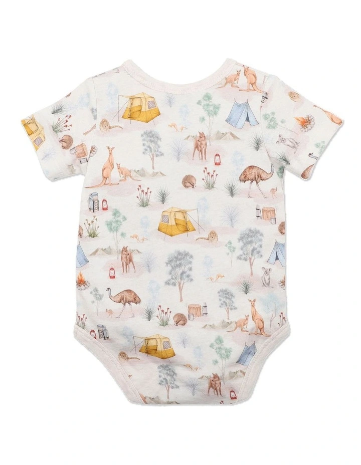 Atticus Henley Bodysuit in Atticus Print