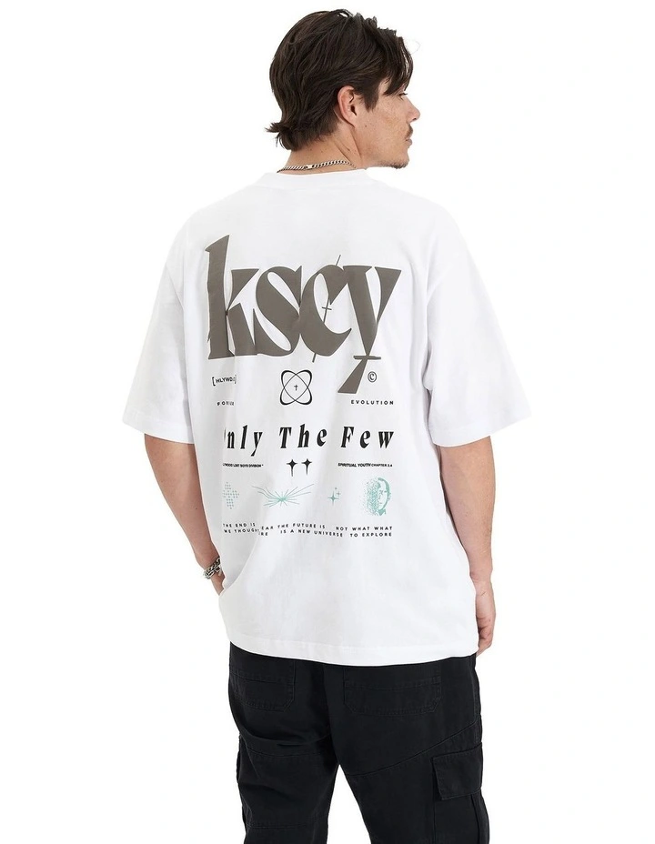 Stellaris Heavy Oversized Tee in White