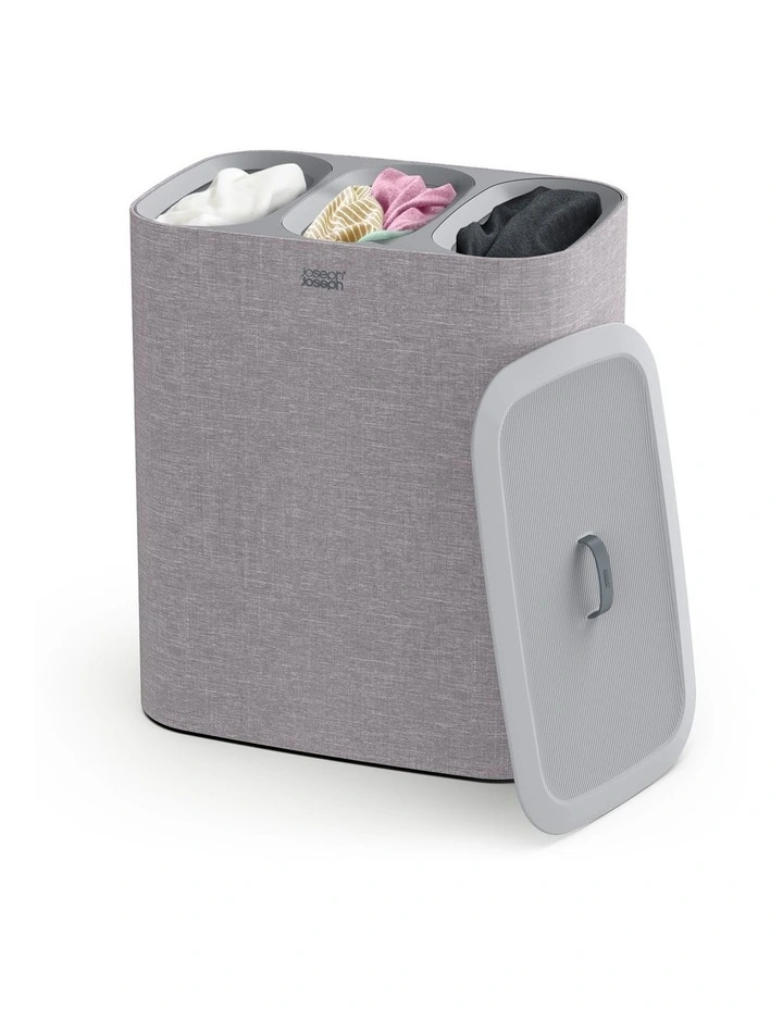 Tota Trio Laundry Basket 90L in Grey