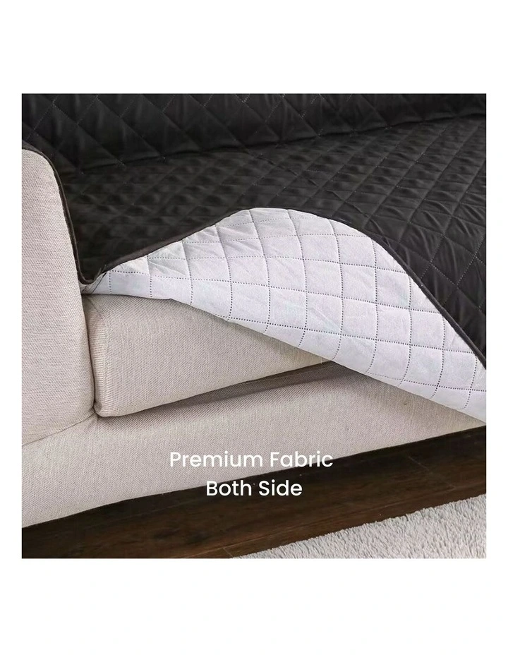 1 Seater Pet Sofa Cover in Black