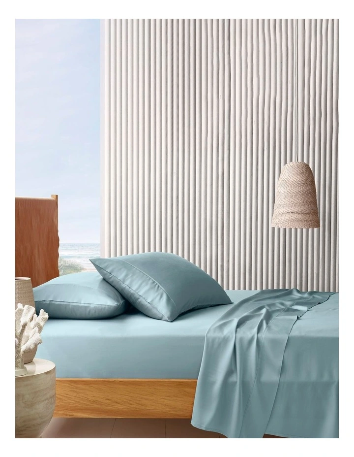 Tencel Lyocell Fibre Sheet Set in Turquoise