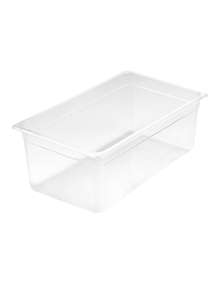 Gastronorm GN Pan 1/1 Food Tray Storage 200mm in Clear