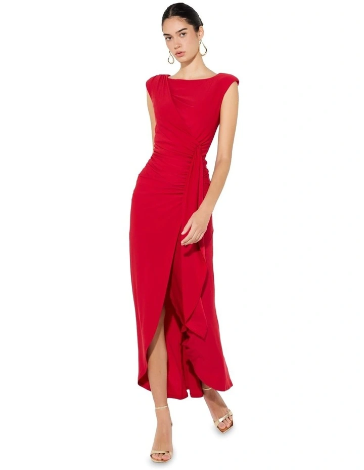 Romy Cocktail Dress in Red