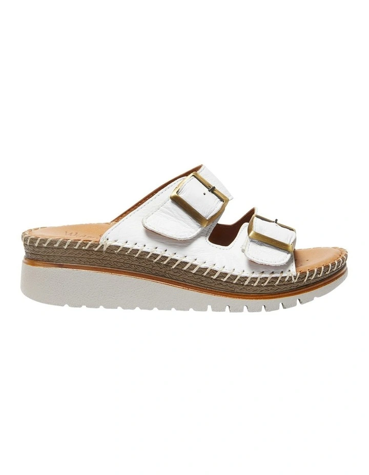 Hutch Sandals in White Glove