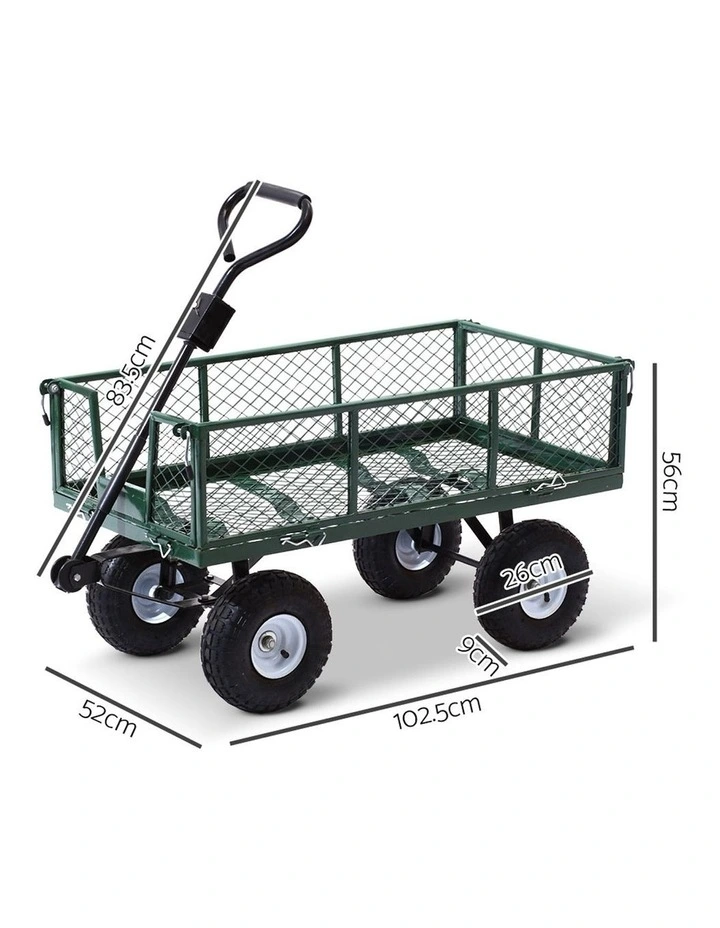 Mesh Garden Steel Cart