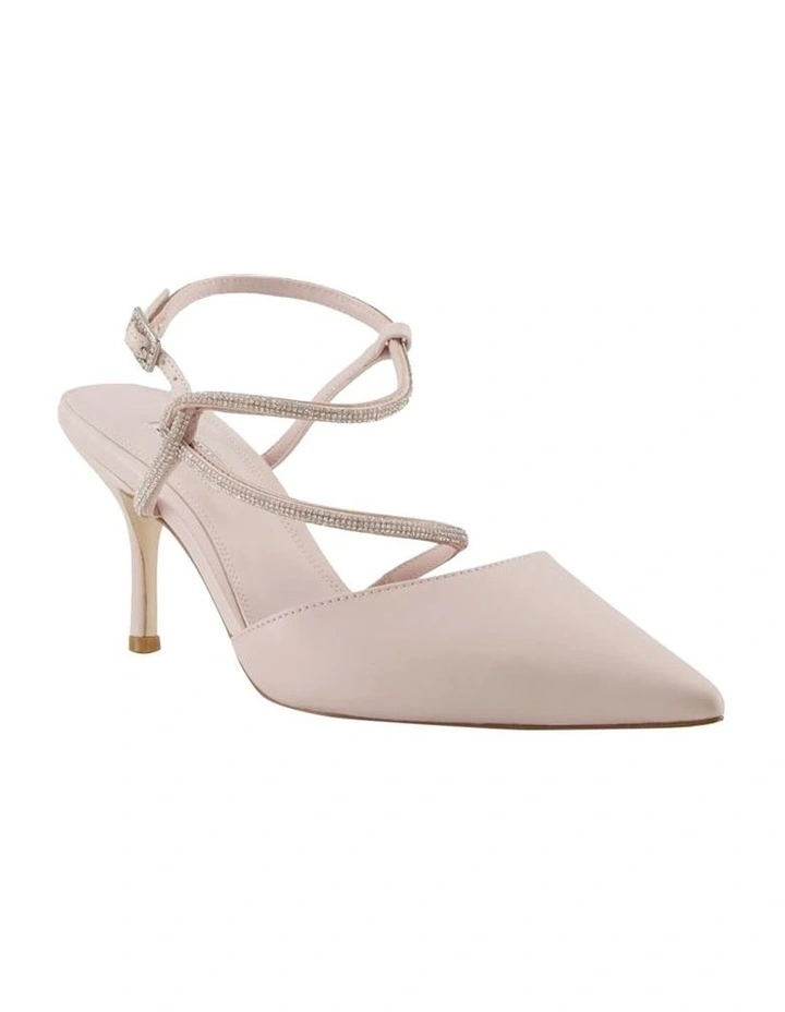Clarissa Heels in Ecru