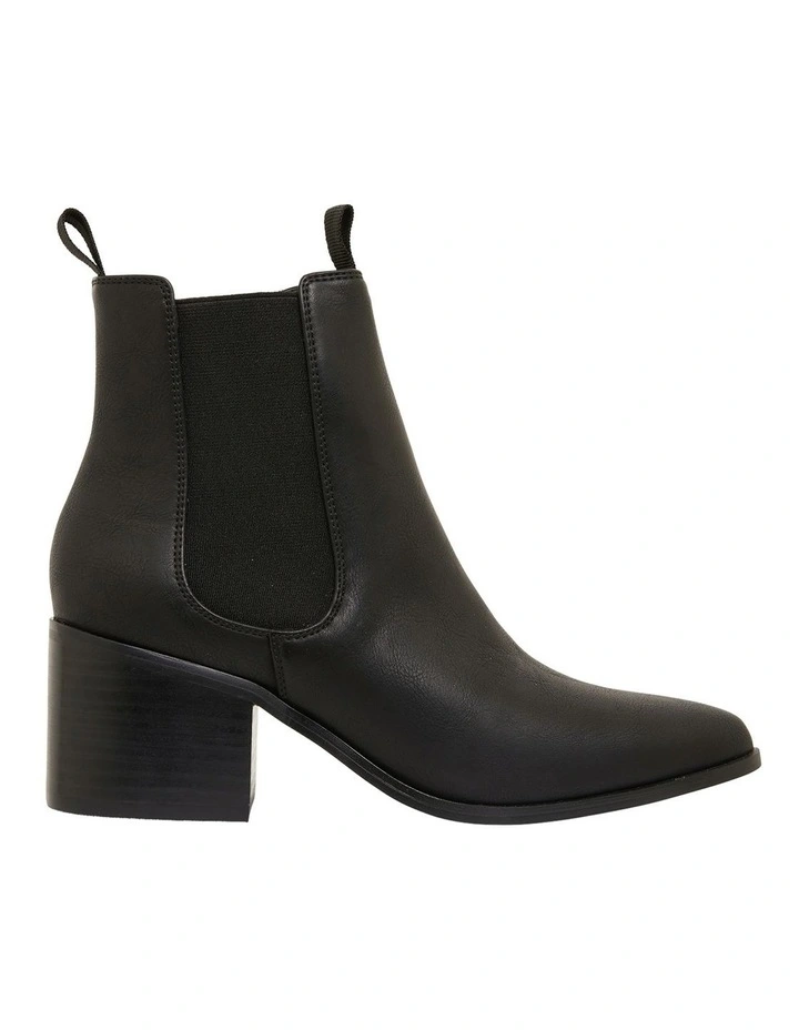 Faller Black Smooth Boots