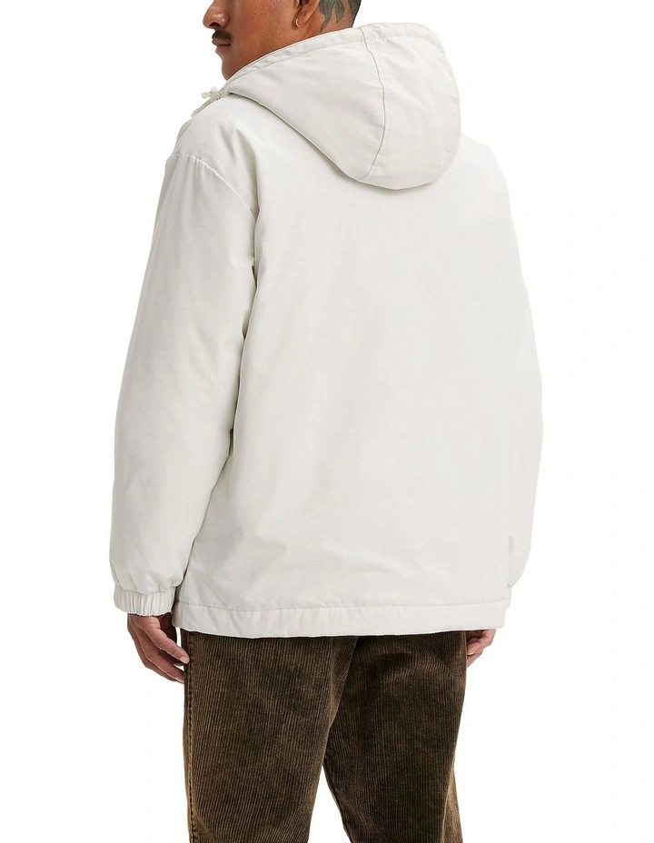 Tamalpais Hooded Jacket in White Onyx