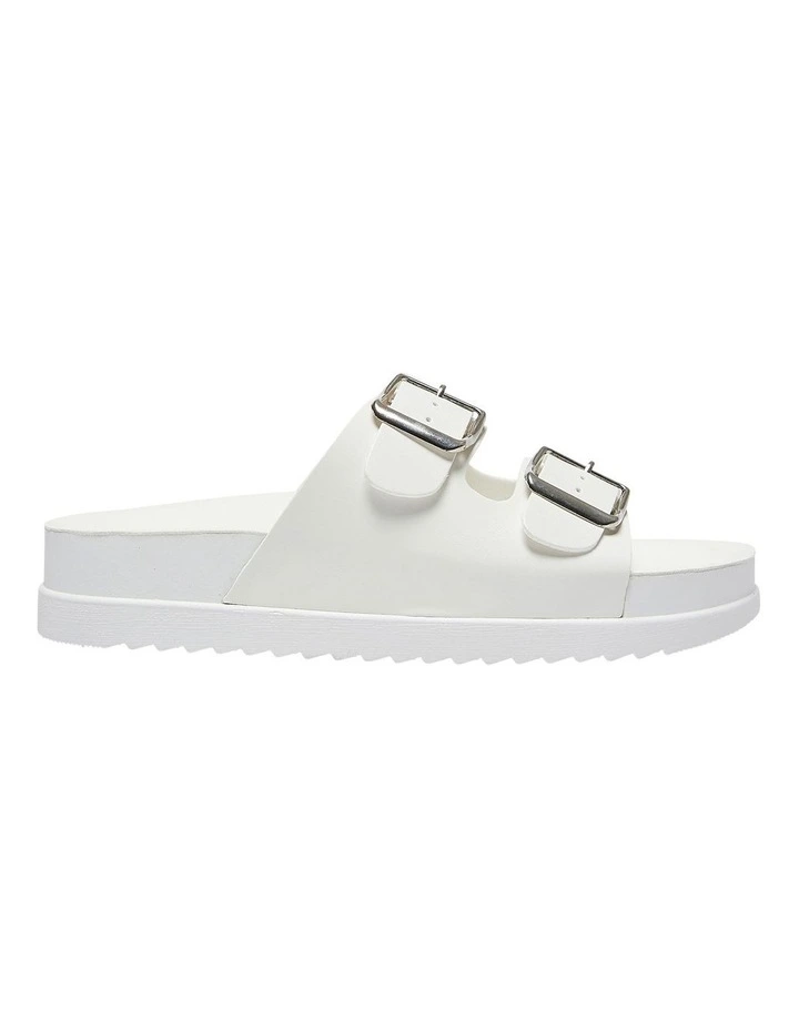 Essex Sandals in White Smooth