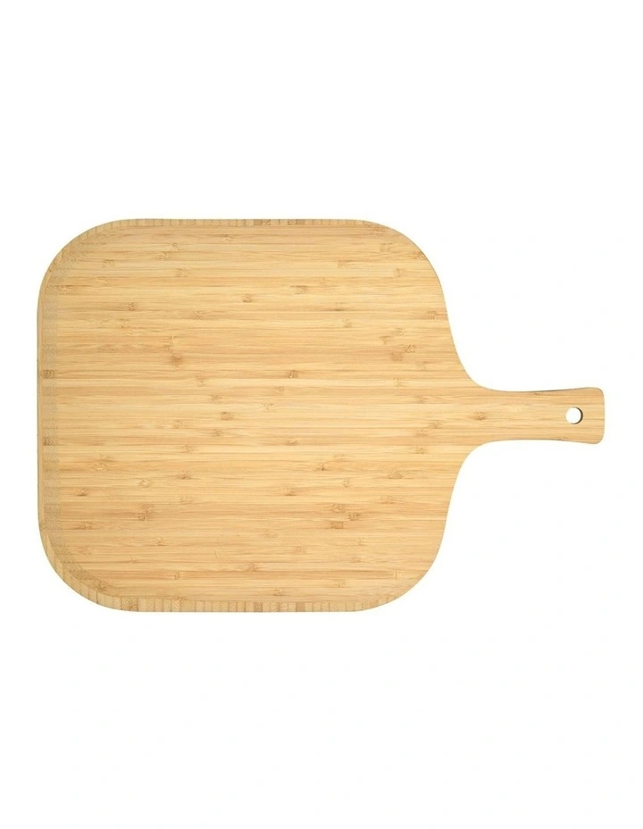 Evergreen Tri-Ply Bamboo Board With Handle 50x35cm in Natural