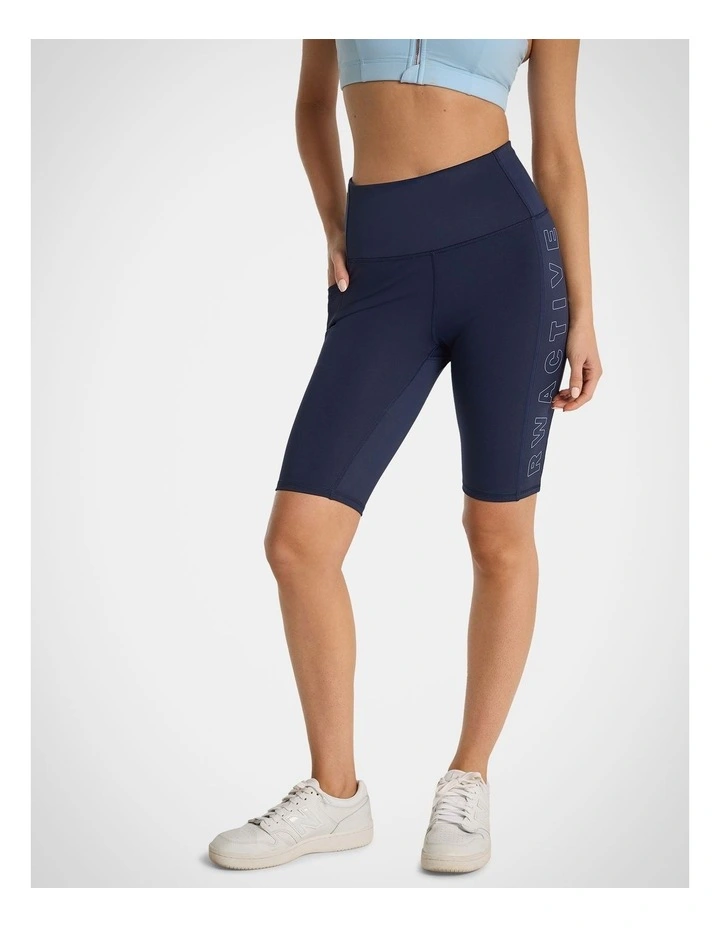 Olympia Pocket Bike Short in Indigo