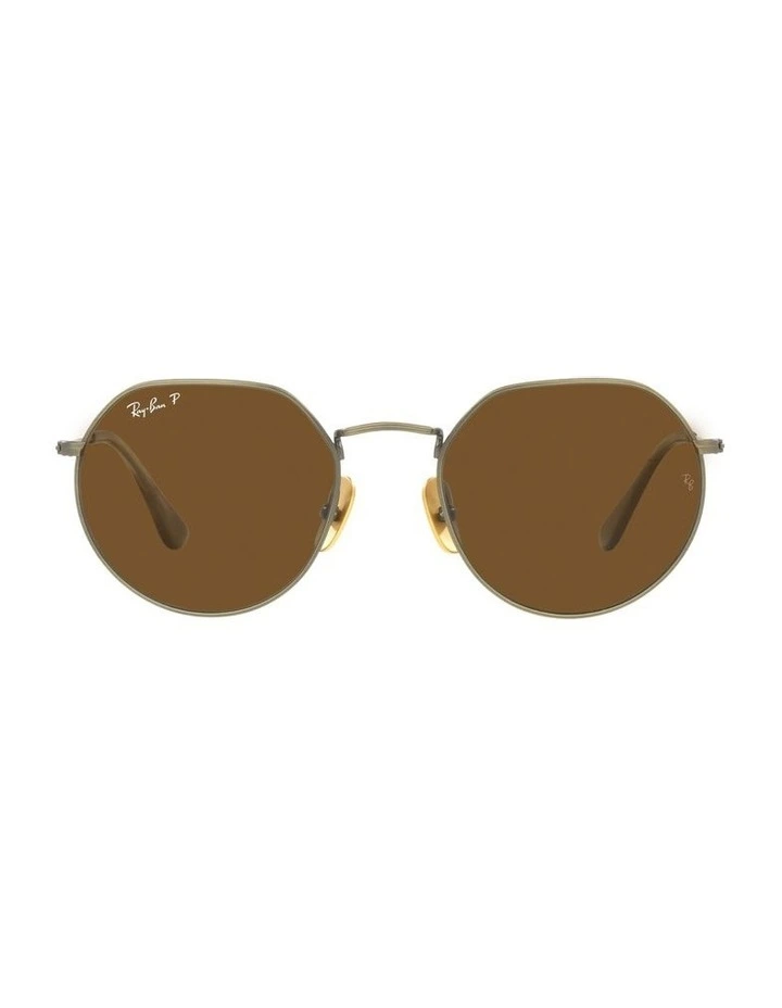 0RB8165 Polarised Sunglasses In Gold