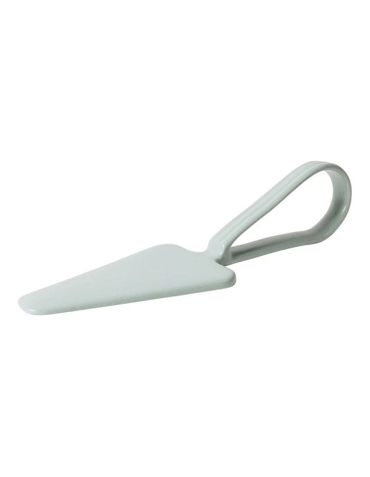 Dessert Story Cake Server 25.8x8.3cm in Pale Eucalypt