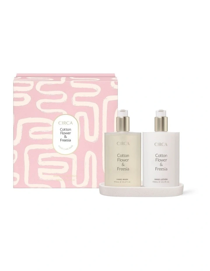 Cotton Flower & Freesia Hand Care Duo 900ml