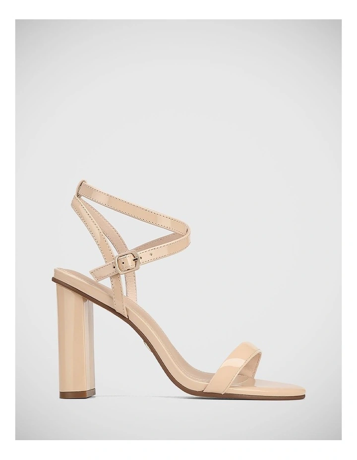 Raven Patent Sandal in New Flesh