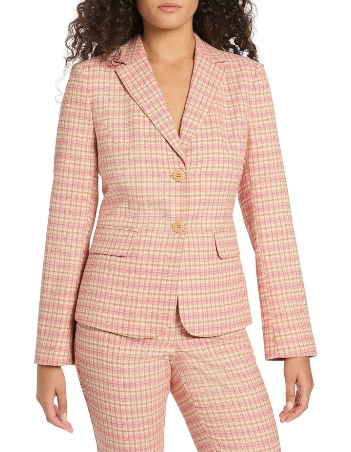 Check It Ralph Blazer in Pink Multi