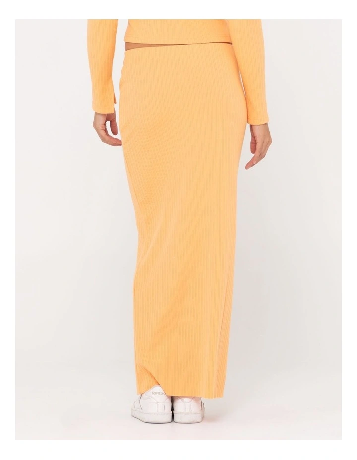 Scarlett Maxi Skirt in Orange