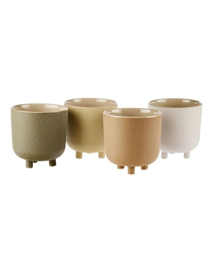 Kai Planter Pot 19cm In Olive