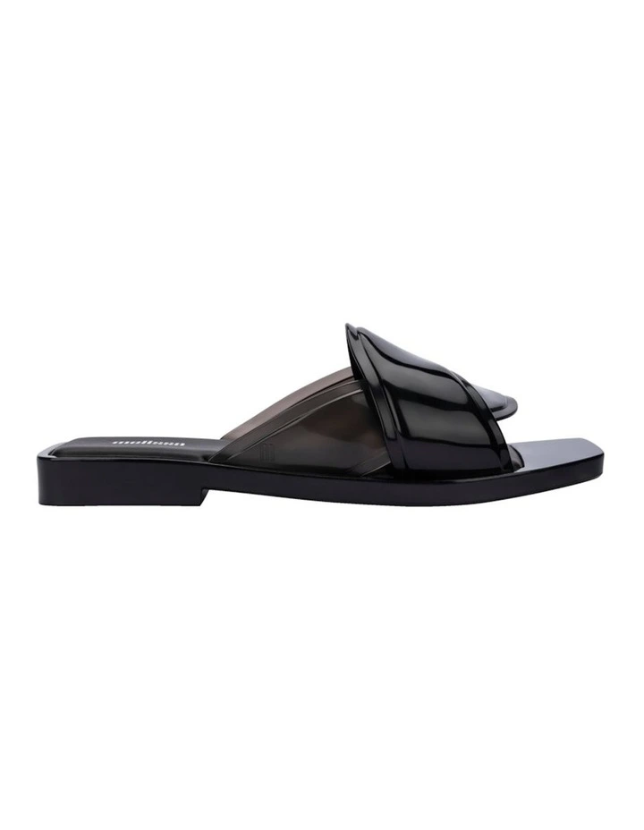 Melissa Brigitte Slides in Black
