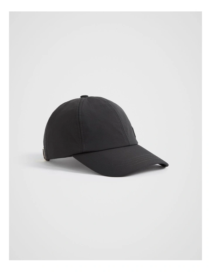 Monochrome Logo Cap in Steel