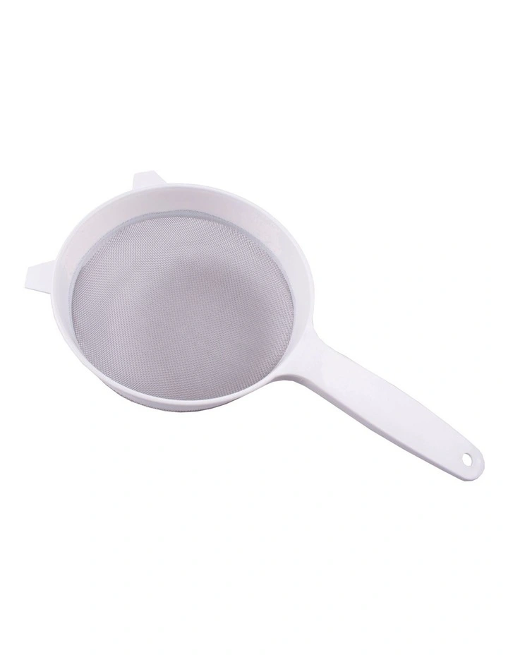 Stainless Steel Mesh Plastic Strainer 21cm