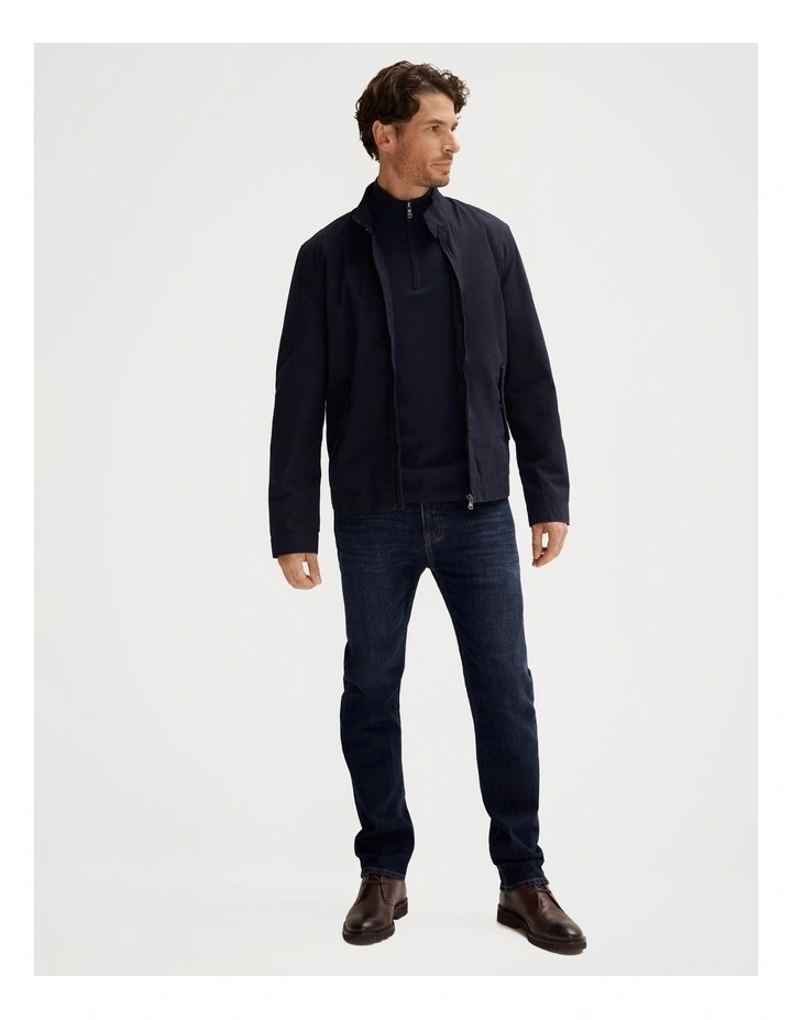 Organic Cotton T-shirt in Navy