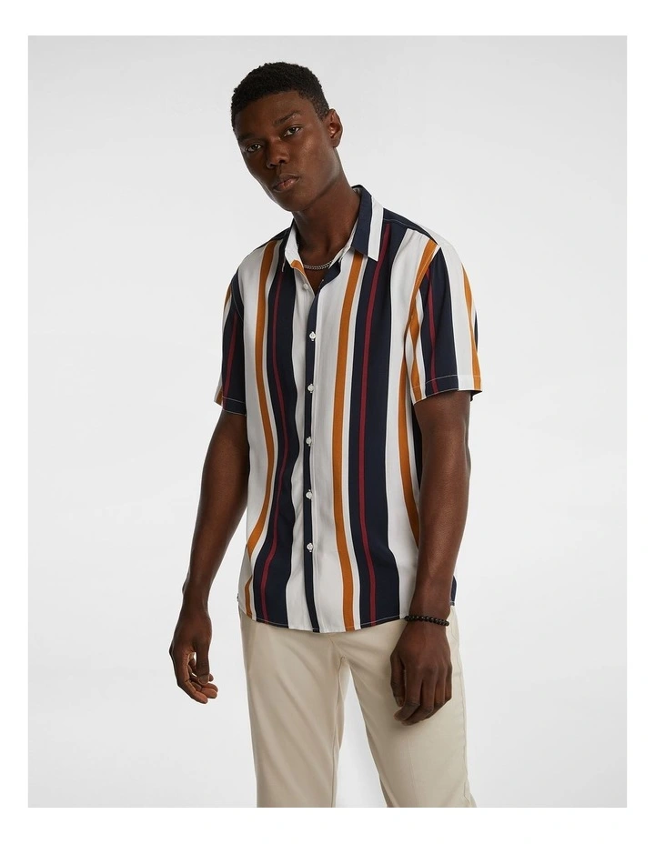 Kansas Stripe Shirt in Multi