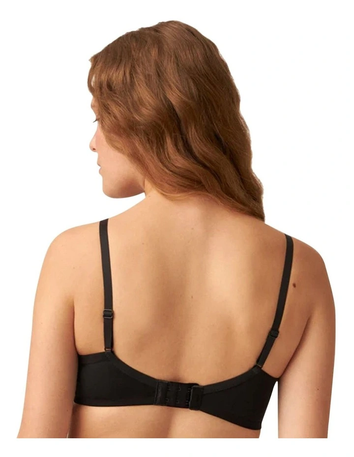 The Friday Wirefree Recycled Lace Bra in Black