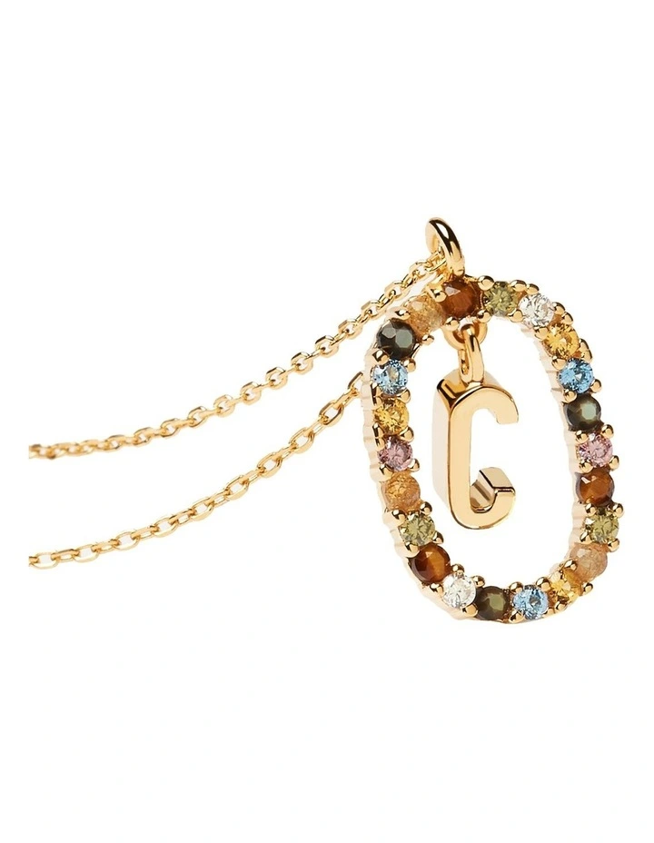 Letter C Multi Necklace