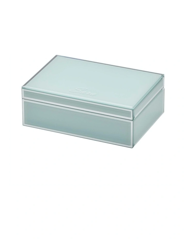 Sara Mint Large Jewellery Box