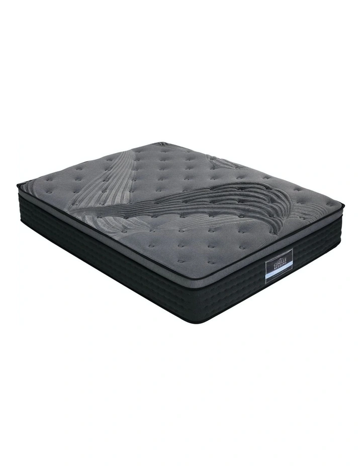 King Mattress Pocket Spring Foam Bamboo 34cm in Charcoal