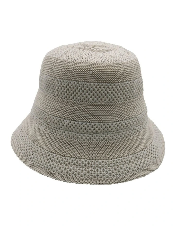 Libby Bucket Hat in Beige
