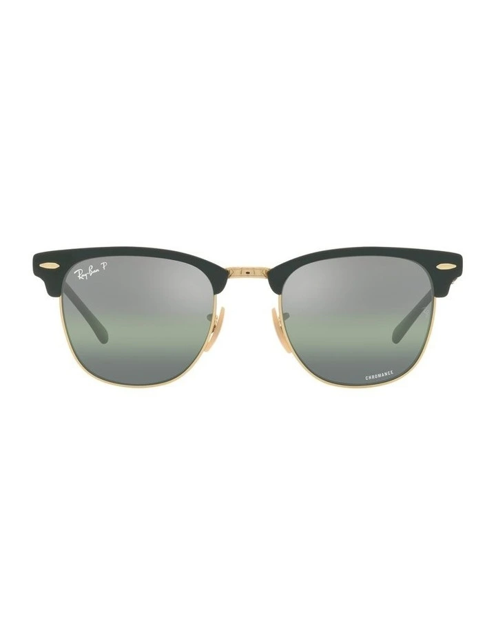 CLUBMASTER METAL Polarised Sunglasses In Black