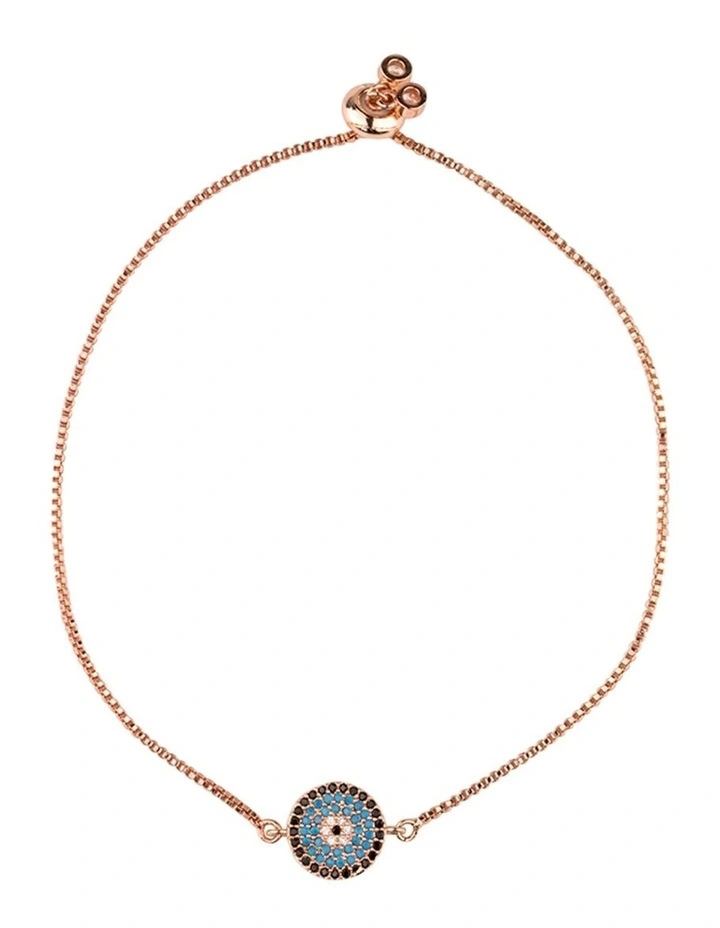 Small Circle Of Life Bracelet-Rosegold